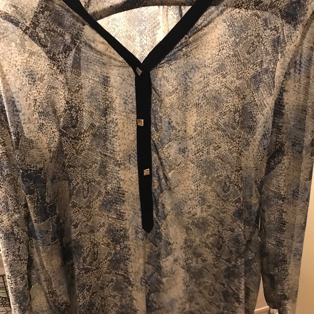 Sheer blouse